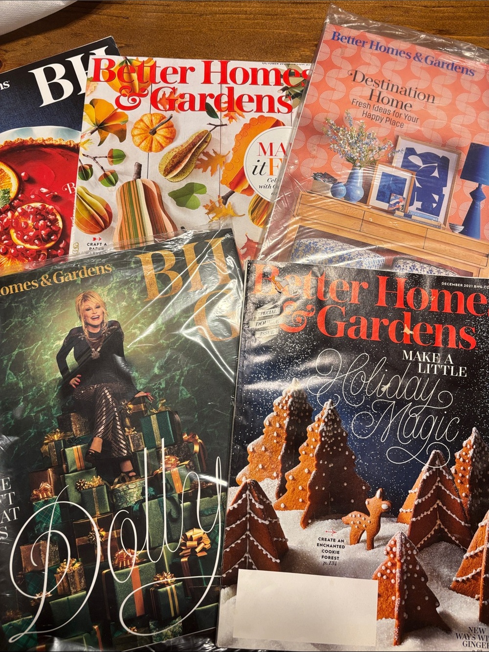 Better Homes And Gardens Holiday Magazine Collection 2021 2022